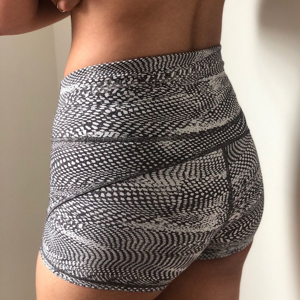 LULULEMON shorts -Grey & White